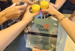 Champagne celebration